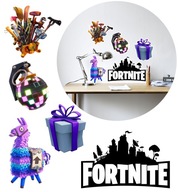 FORTNITE NÁLEPKY NA STENU LAPTOP ATD + VÝBER