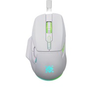 Defender STIX GM-009 bezdrôtová optická myš 3200 dpi biela RGB NABÍJAČNÁ