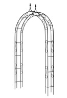 ZÁHRADNÁ PERGOLA KOVOVÝ OBLÚK NA RUŽE KVETY 281cm