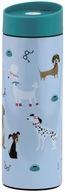 Ambition Pets termohrnček 400 ml Dogs odtiene modrej