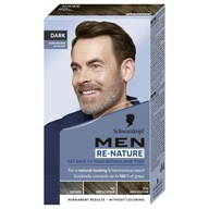 Schwarzkopf Men Re-Nature Tmavý odstraňovač šedej pre mužov, tmavohnedý