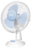 Stolný ventilátor MPM MWP-23, biely, oscilačný