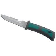 Nôž SEAC Bat s ostrou špičkou - zelený
