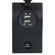 PANELOVÁ USB ZÁSUVKA PRE JACHTU 12-24V - 03083