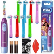 ZUBNÁ KEFKA ORAL-B ADVANCE PRINCESS PRE DETI + DOPLNKY