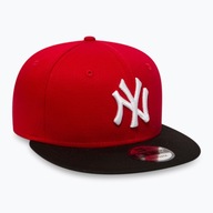 Červená šiltovka New Era Color Block 9Fifty New York Yankees M-L