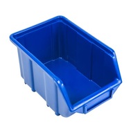 100x Organický odpadkový box Modrý 245x160x126