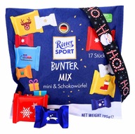 Vianočné čokoládky PRE VIANOČNÝ STROMČEK Ritter Sport Vianočné prekvapenie MIX