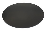 Čierny lesklý podstavec na tortu z plexiskla, 25 cm