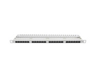 PATCH PANEL 24 PORT 0,5U 19” CAT.6 GREY LANBERG