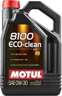 MOTUL 8100 ECO-CLEAN 0W30 ACEA C2 API SN 5L