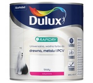 DULUX RAPIDRY FARBA na drevo biela 2,5L + Štetec