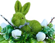 Rozkošná dekorácia ZAJAC Veľkonočný darček od zajaca