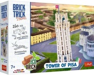 Trefl 61610 Brick Trick postavte VEŽU V PISA z tehál