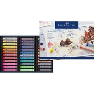 Kreatívne štúdio suché pastely 36 farieb Faber-Castell