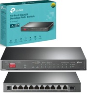 Prepínač TP-LINK TL-SG1210MP 8XPOE+ 1XRJ45 1XCombo