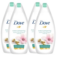 Dove Delicate sprchový gél Magnolia 4x 750ml