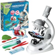 MIKROSKOP 600x SCIENTIFIC FUN doplnky Clementoni