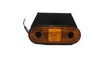 LED OZNAČOVACIA LAMPA ORANŽOVÁ LD624 12/24V