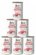 Brit MonoProtein Beef Rice Beef Rice 6x400g