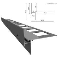 PROFIL RENOPLAST W35 PRE VETRANÉ TERASY