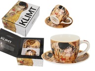 Šálka ​​a podšálka na espresso G. Klimt The Kiss