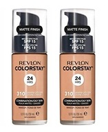 Revlon Colorstay Fluid Oily Mixed 310 Pump 2 kusy