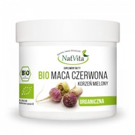 Maca BIO RAW červená mletá 100g NatVita