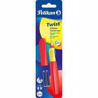 Plniace pero Twist Pelikan ''Neon Coral''