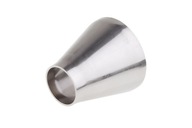 Nerezová kužeľová redukcia 88,9/48,3x2 mm INOX