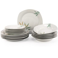 SET tanierov Porcelán SERVIS 18 ks.