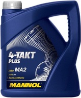 MANNOL 4-Takt Plus 10W40 4T motocyklový olej 4L