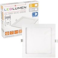 Štvorcový LED panel pod omietku 24W=130W 2080lm stropné svietidlo Plafond