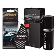 Areon Silver 50ml Auto parfém 3 vonné prívesky vôňa do auta