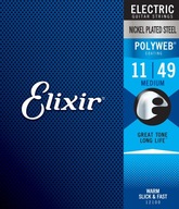 Elixir PolyWeb strings 11-49 Medium (12100)