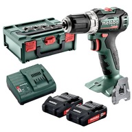 AKU VŔTAČKA BS 18 L BL 18V 2x2Ah METABO