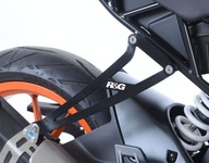 DRŽÁK VÝFUKU R&G KTM RC125 (17-) ČIERNA