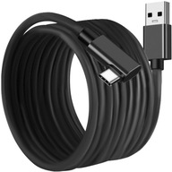 Dlhý kábel USB 3.2 pre nabíjačku okuliarov typu C 5 m