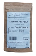 BIO LUCERNA 250g certifikované semená. ECO na klíčky a microgreens TORAF