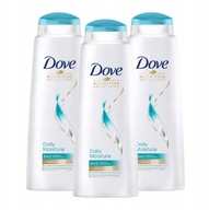 Dove Daily Moisture 2v1 šampónová sada 3 x 400 ml