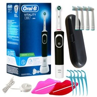 SET zubnej kefky Oral-B Vitality D100 Black