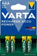 4x VARTA R3 AAA 800mAh BATÉRIE