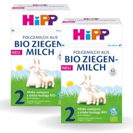 HiPP 2 Bio kozie mlieko po 6 mesiacoch 2x400g