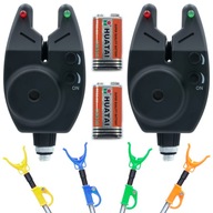 BITE ALARMS x2 PODPORA x4 sada BAT 9V x2