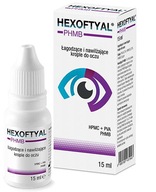 HEXOFTYAL PHMB zvlhčujúce očné kvapky 15 ml