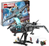 Minifigúrka vesmírnej lode Quinjet od LEGO Marvel Avengers