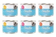 Smilla Kitten Mix 3 príchute Mokré krmivo pre mačiatka 6 x 200 g