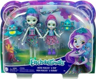 ENCHANTIMALS SISTERS BÁBIKA PATTER A PIERA PÁV PÁV PÁVY