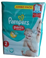 PAMPERS Nohavice veľkosť 2 Mini (4-8kg) 72 ks