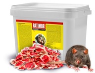 SILNÝ JED JED PRE MYŠI A POKRKANY ANTI-RAT PASTE RATIMOR 3KG